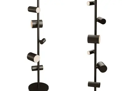 Can Can Floor Lamp 3D model