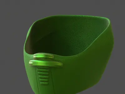 Gas mask helmet 3d model scifi Low-poly  Low-poly 3D model 159