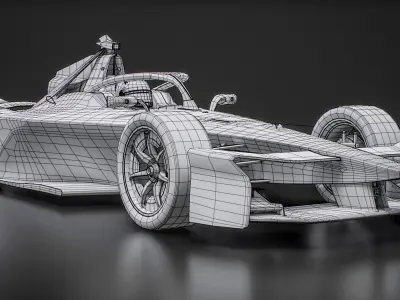  Lola Yamaha ABT Formula E 2026 Season 12 Gen3 Race Car 