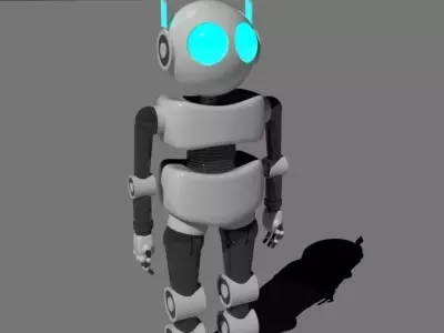 AL3XAND3R robot 3D model