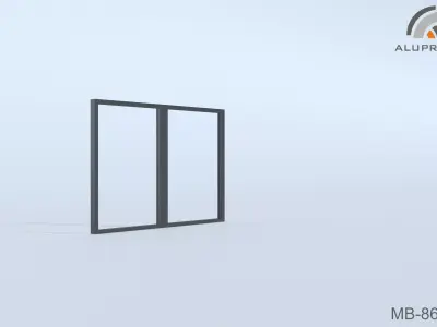 Aluprof MB-86-ST 005 W-0198 Free 3D model