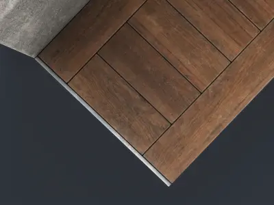 Modern Outdoor Bench 40 PBR Game Ready Low-poly 3D model