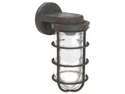 Wall Light 1 Textured  3D model