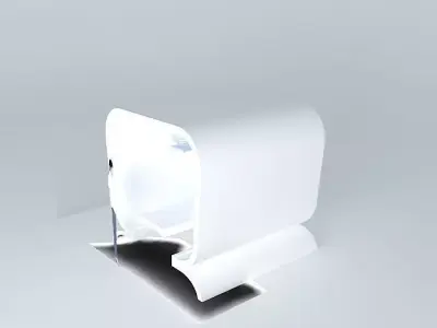 C lounge box with light in it Free 3D model