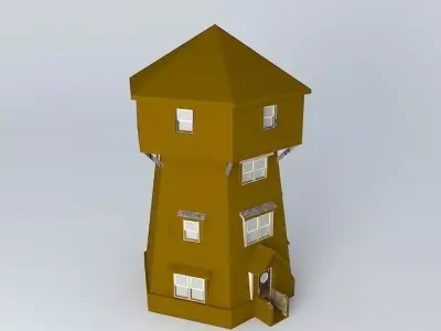 Water Tower  Free 3D model
