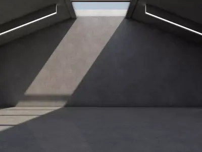 Sci Fi Warehouse 3D model