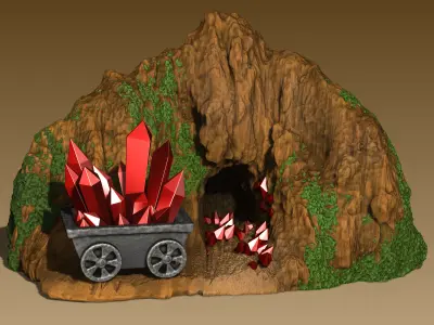 Heroes 3 resource mines miniatures collection 3D print model