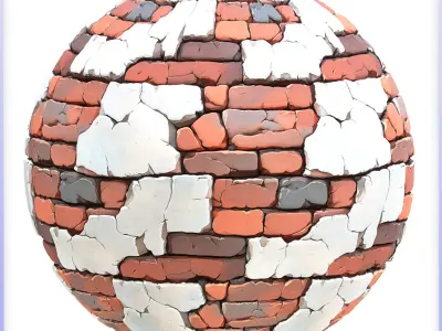Stylized Wall Seamless Texture Texture 106