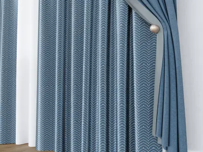 Curtain 09 3D model