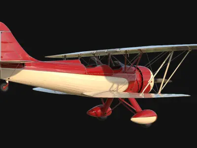  WACO UPF-7 Biplane 