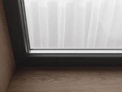 Modern windows 3 3D model