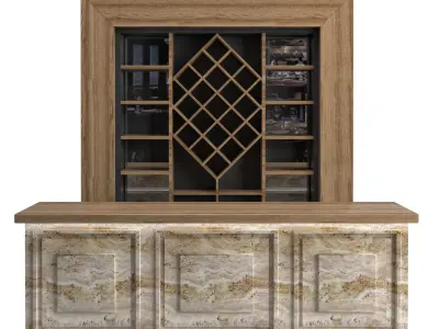 Restaurant Bar 13 3D model