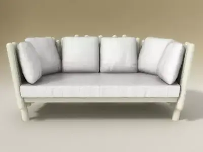 Canisse Divano Sofa Serralunga 3D model