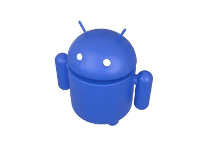 Android Robot v1 002 Free low-poly 3D model