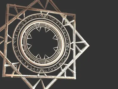 Dr Strange Influenced Magic pattern 9  3D model