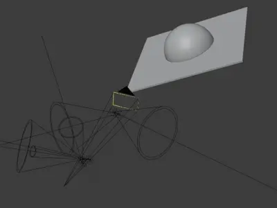 Interstellar Scene Animated  3D model