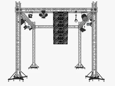 Light Truss 2 3D model