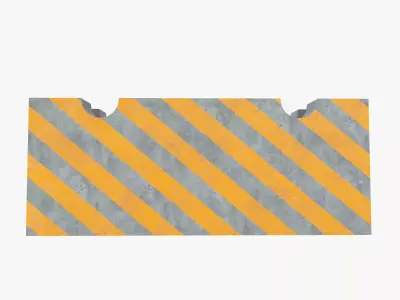 Concrete block 3D model