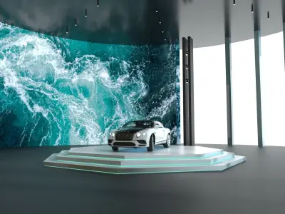 3Dsmax 2023 Corona 11 Scene for 3d model renders 3D model