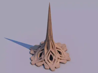 0173 - Islamic Landmark 3D model