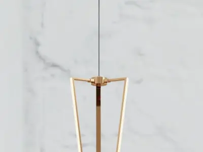 Designer pendant lamp TUBE by Romatti 3D model