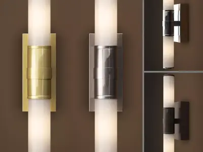 CADE DOUBLE SCONCE 3D model