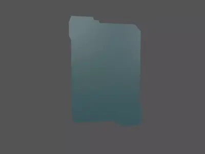 UHD High tech Graphical Interface v8 005 Low-poly 3D model