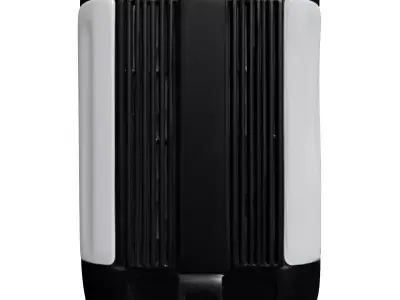 Industrial Electronic Power Unit Device Low-poly 3D model