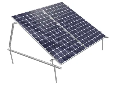 Sun Solar Panels PBR 3D model