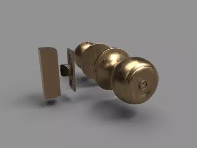 Door Knob CG36 3D model