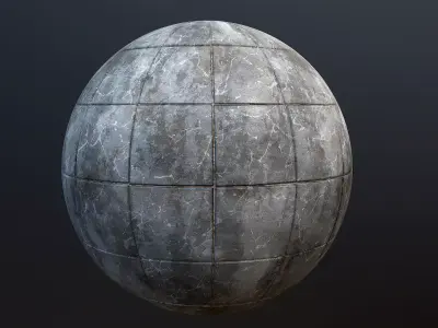 Outside Tiles Material Texture