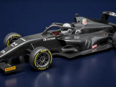  Formula 4 Tatuus F4-T-421 Gen2 2024 Carbon Race Car 