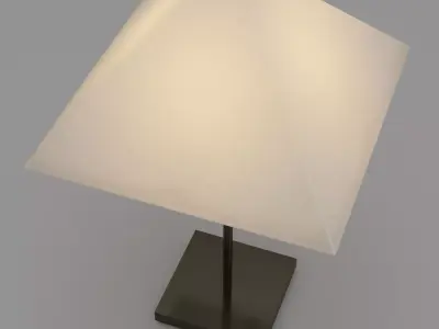 LOGO Table lamp by Armani Casa 3D model
