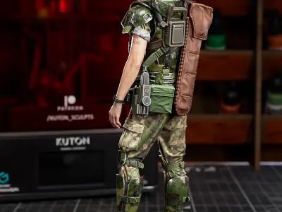 Corporal Hicks 3D print model