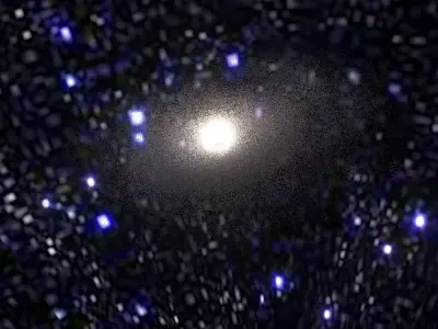 M83 Galaxy 3D model