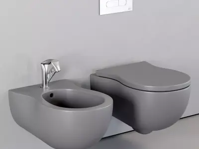 Ceramica Flaminia Pinch Wall-Hung WC 3D model