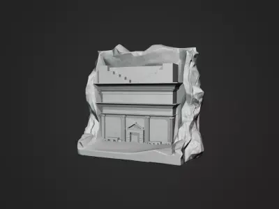 Al Fareed Palace Madain Saleh - Saudi Arabia 3D print model
