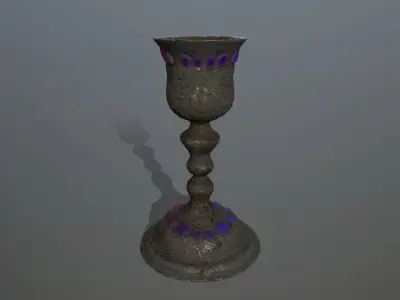 Chalice 10 Low-poly 3D model