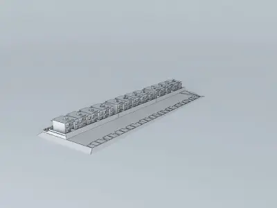 Odd buildings C / Rio Mundo, urbanizacióm Salitre Free 3D model