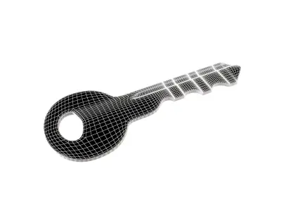 Key V1 006 Low-poly 3D model