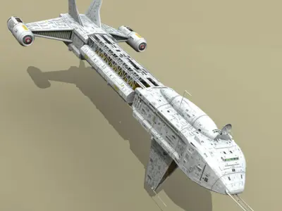 Spaceship 3D model