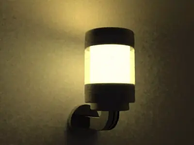 Night lamp for modern house 3D model