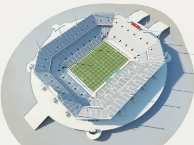 Seoul World Cup Stadium 3D model