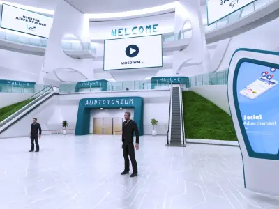  Futuristic E-Congress Lobby - 6 