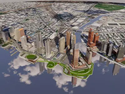 New York Park 3D model