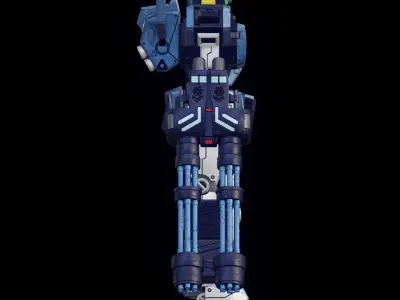 Gundam Heavyarms Custom Fanmade 3D model