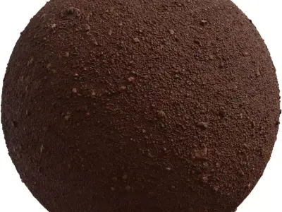 Ultra Realistic Dry Red Soil Ground Texture