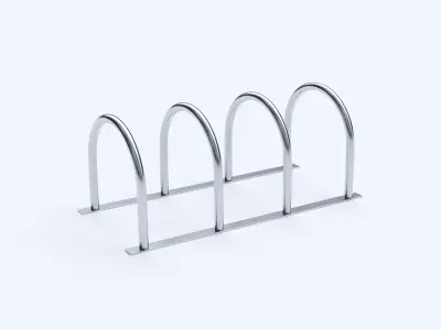 Bicycle Parking Rack 3D model