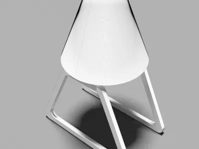 Table lampshade 3D model