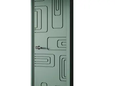 Interior Door 38 3D model